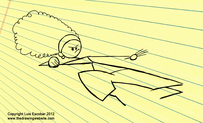 cool stick drawings